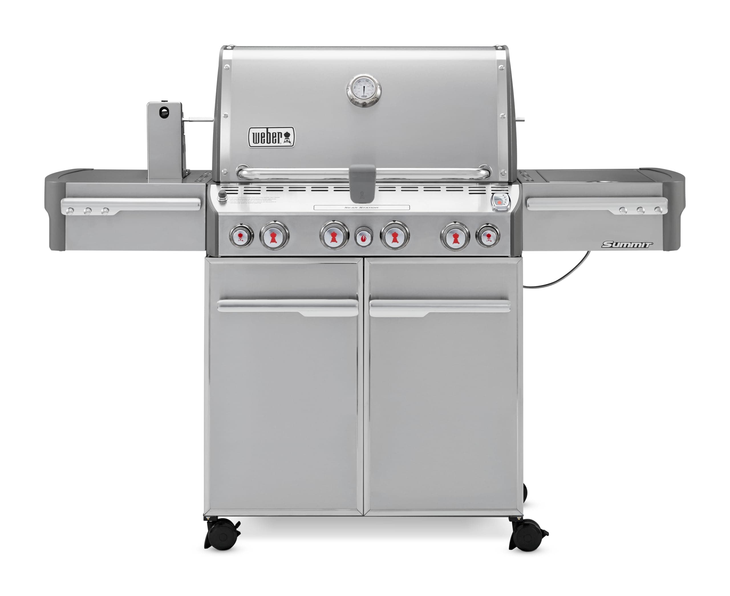 Weber Summit 7170001 S-470 Stainless-Steel 580-Square-Inch 48,800-BTU Liquid-Propane Gas Grill