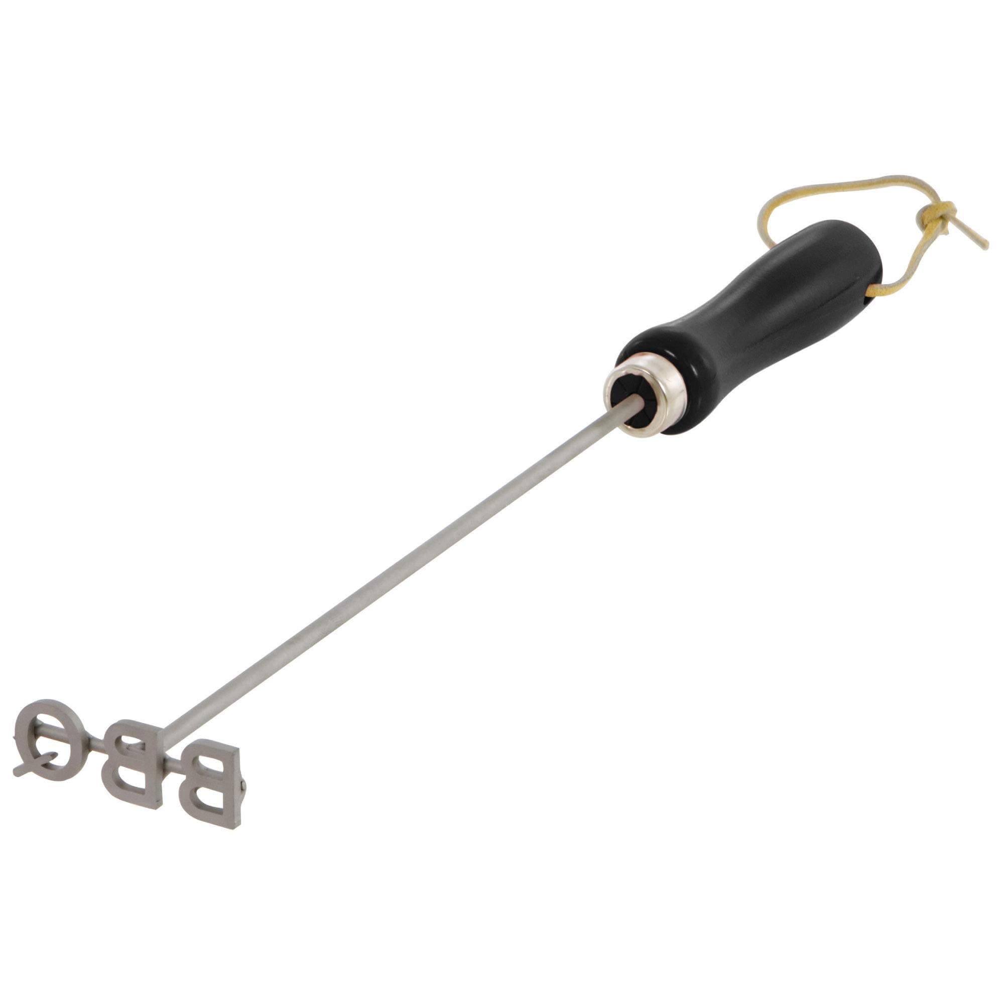 Custom Branding Iron for Wood, Steak, Food and Leather | Grilling Gift for Men | Personalized Grilling Accessory Monogram Steak Brander | Steel 11th Anniversay Gift