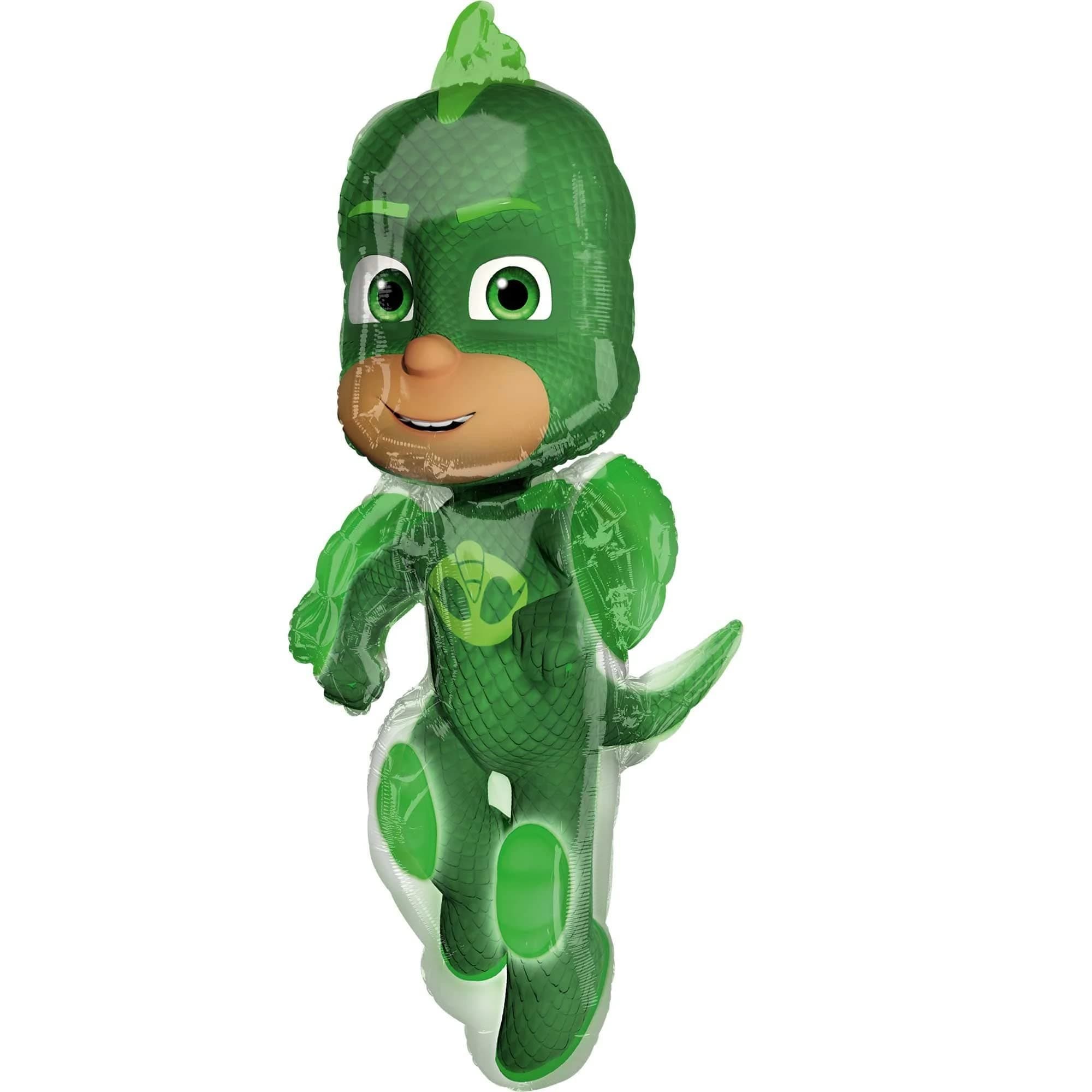 Anagram 38" Pj Masks Gekko Foil Balloon, Multicolor (3820301)