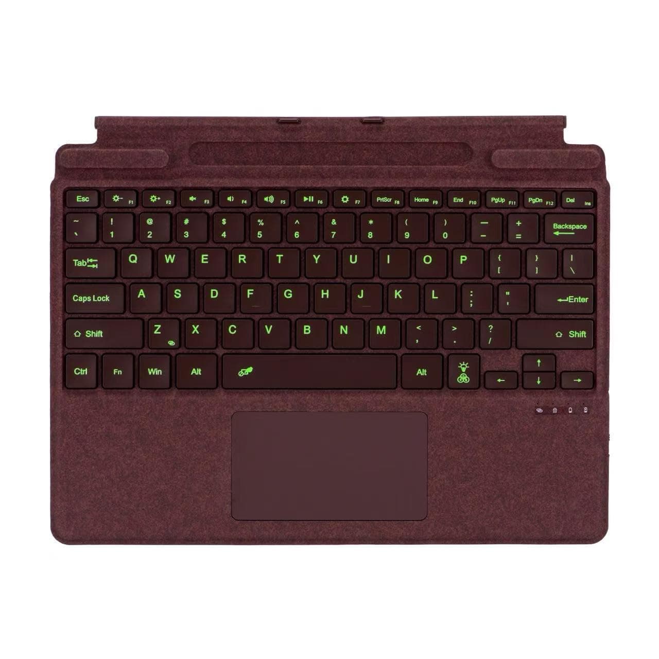 Type Cover for Microsoft Surface Pro 13 inch, Compatible with Surface Pro 13"(11th Edition) / Pro 11 / Pro 10 / Pro 9 / Pro 8 / Pro X, Portable Slim Bluetooch Keyboard with Touchpad, Pen Holder