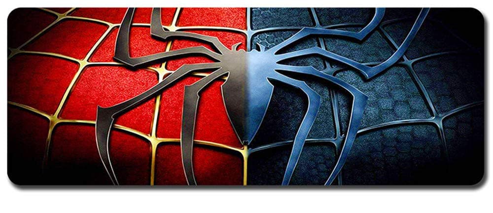 Spider-Man Mouse Pad，Professional Large Gaming Mouse Pad, Classic Pattern Mouse mat,Extended Size Desk Mat Non-Slip Rubber Mouse Mat (4, 800 x 300 x3 mm / 31.5 x 11.8 x 0.1 inch)
