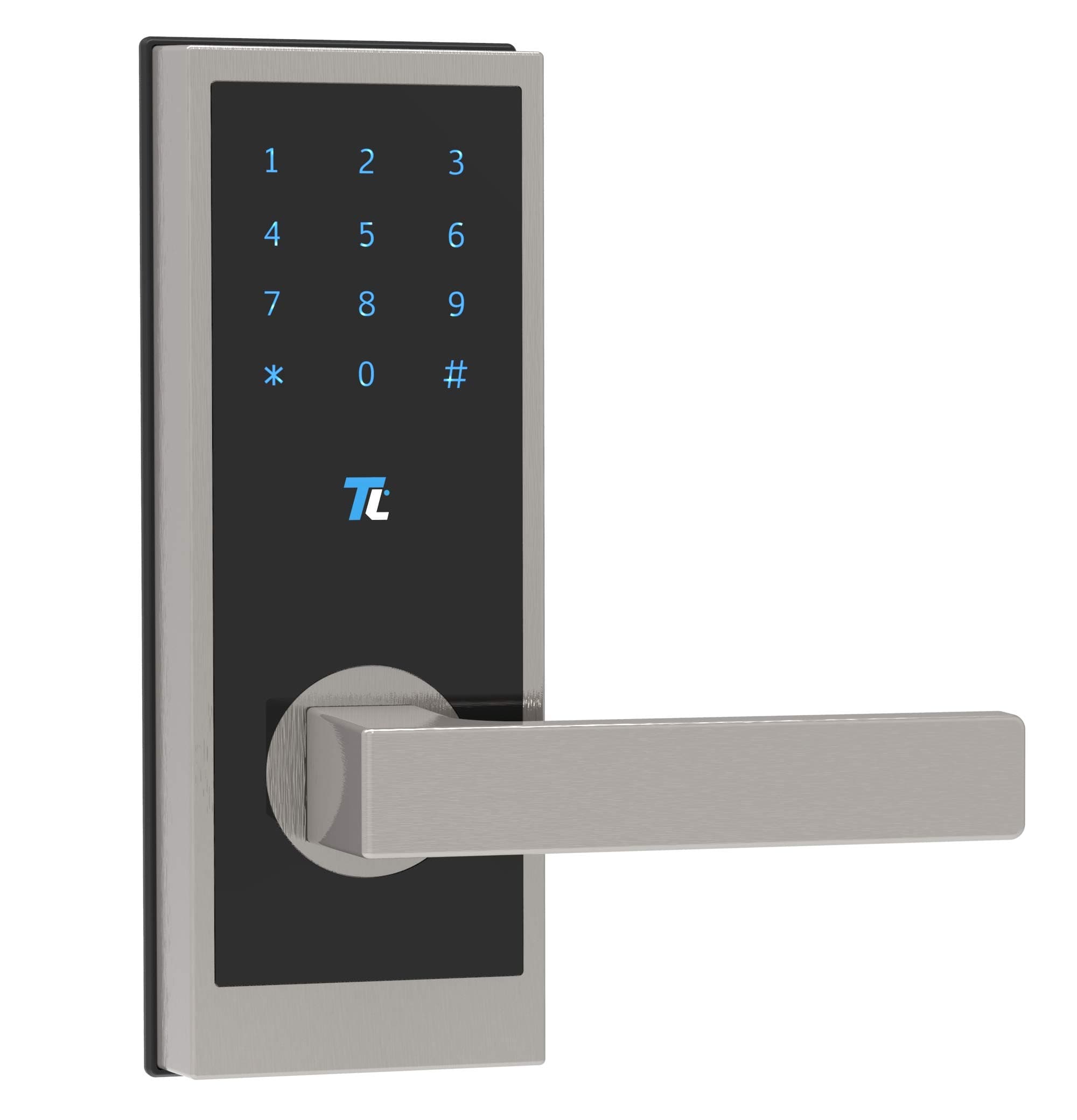 TurboLock TL-100 Bluetooth Smart Lock w/Real-Time Monitoring: Send & Manage Unlimited eKeys via App; Weather Sealed