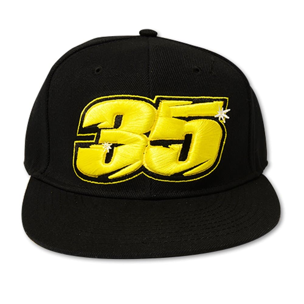 Official Cal Crutchlow 35 Tech Moto GP Black Union Jack Cap
