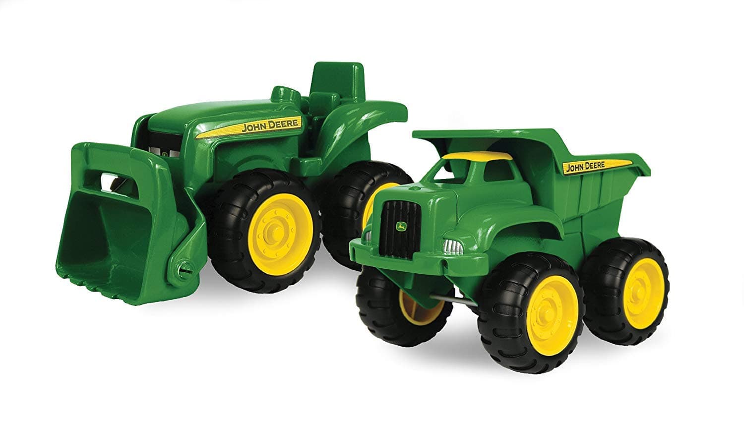 John Deere Kid Tomy Plastic Sandbox Vehicle - Pack Of 2, Green