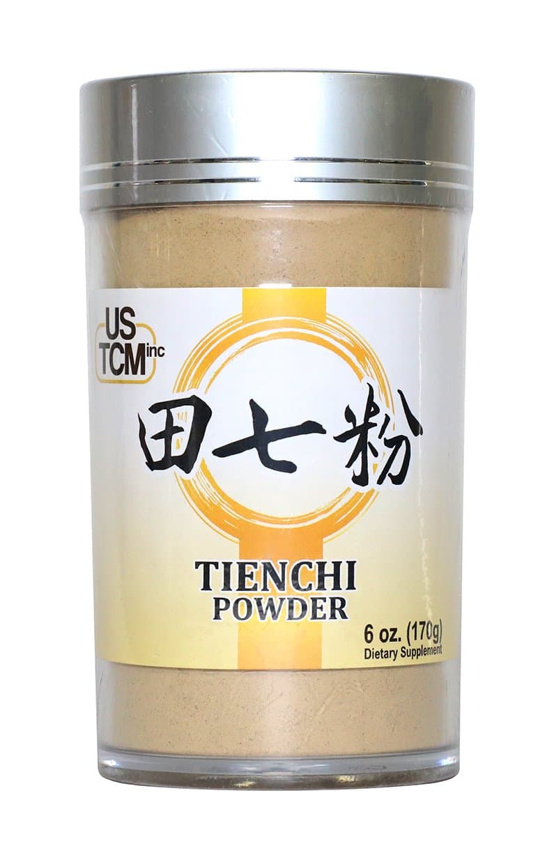 100% Pure Tienchi Powder Pseudoginseng Notoginseng Sanqi Powder Tienchi Ginseng Powder 田七粉 120mesh (6oz)