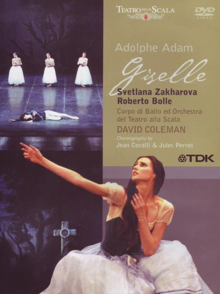 Adam - Giselle / Svetlana Zakharova, Roberto Bolle, Vittorio d'Amato, La Scala Ballet [DVD]