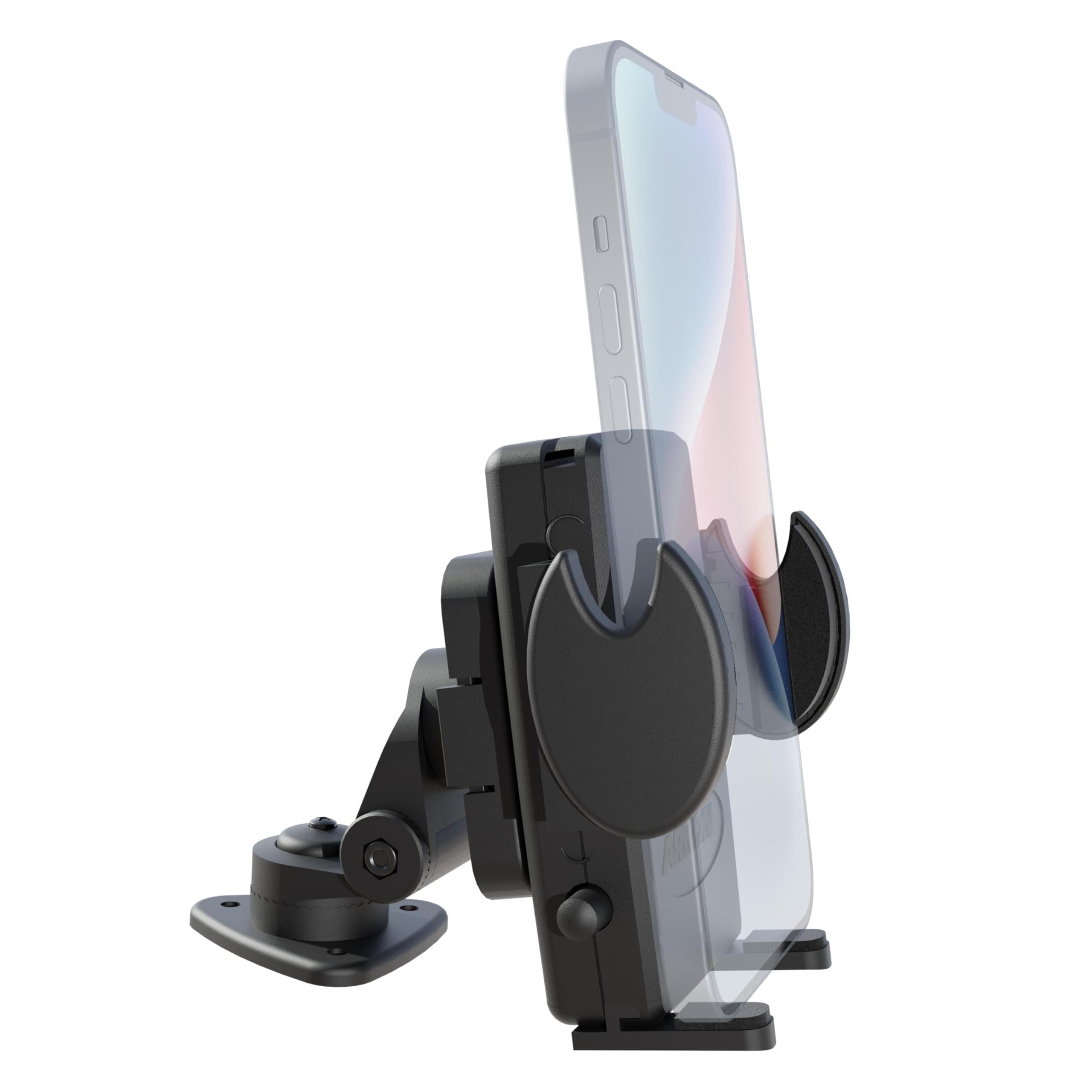 ARKON Mounts - Adhesive Truck & Car Phone Holder | Secure Grip | Versatile Compatibility | Easy Installation | Phone Holder For Car | For iPhone, Samsung, Google, Huawei, Nokia, other Smartphones