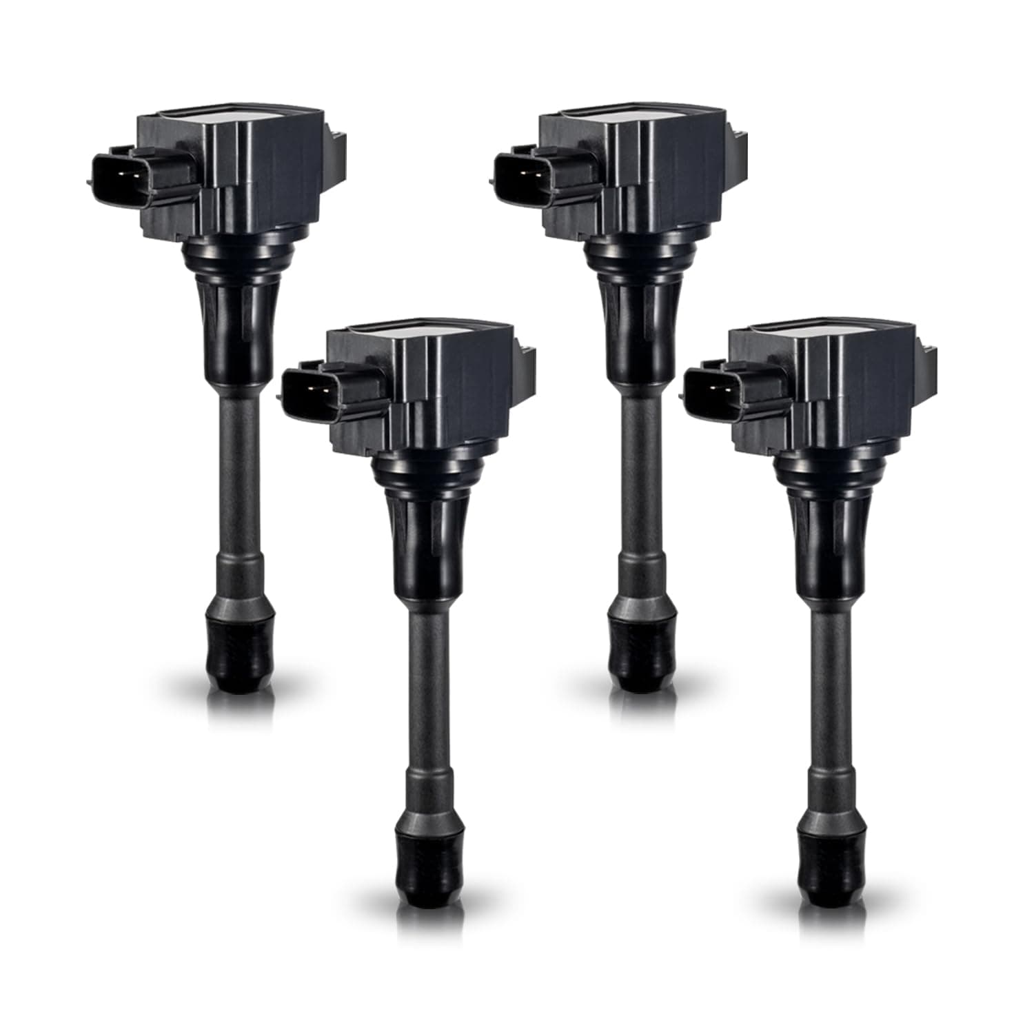 Set of 4 Ignition Coil Pack 2007 2008 2009 2010 2011 2012 Compatible with Nissan Altima Versa Sentra Cube Rogue Frontier 2013 2014 2015 Infiniti M56 FX50 QX60 QX70 2.5L 2.0L 1.8L Replace# UF549