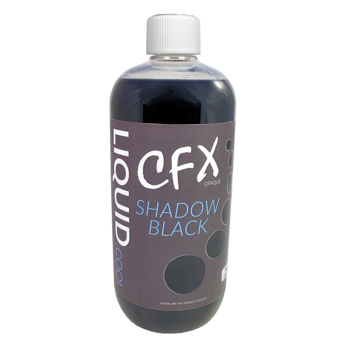 Liquid Cool 1000 ml CFX Pre Mix Opaque Performance Coolant - Shadow Black