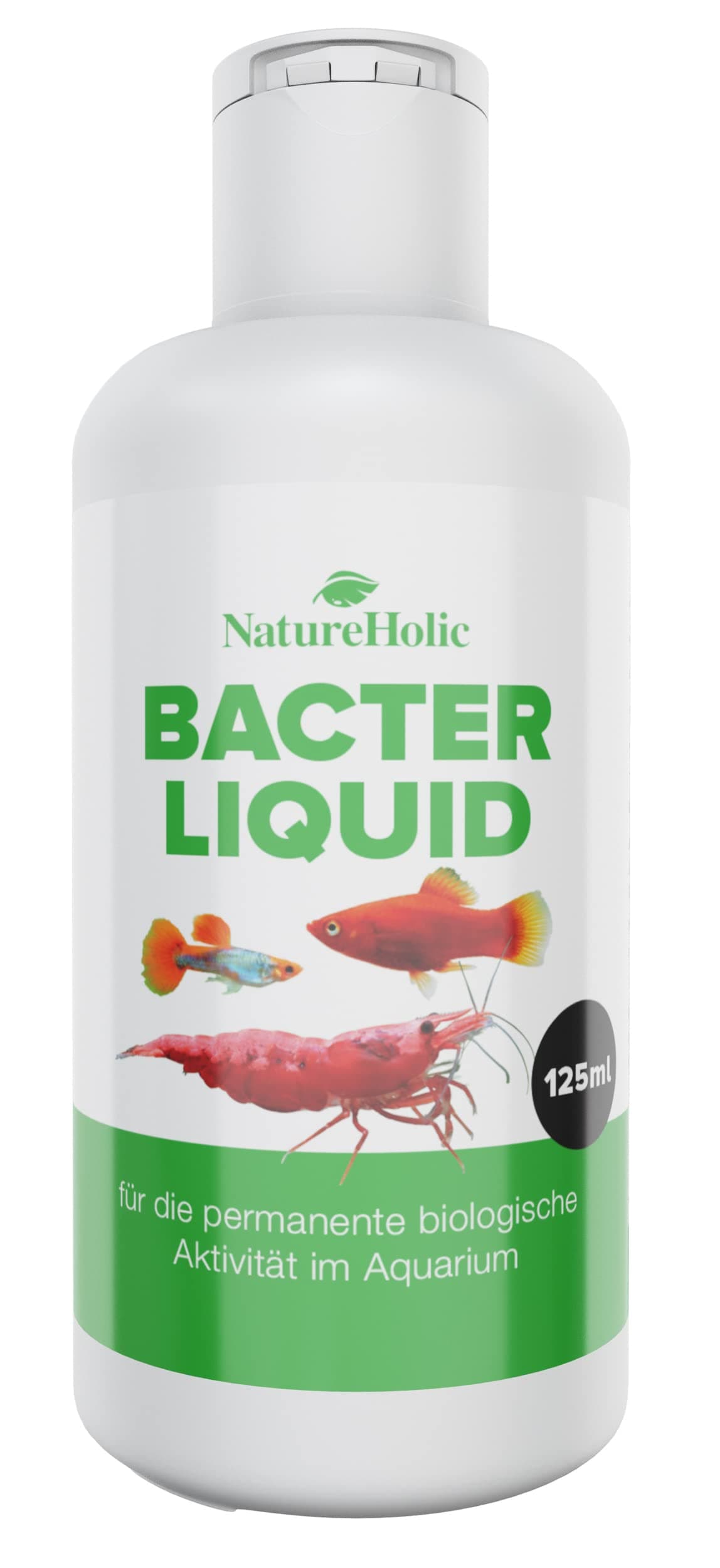 NatureHolic - Crusta Bacter Liquid - Water Conditioner - Microorganisms Booster Your Shrimp Aquarium / Starter Bacteria - 125 ml