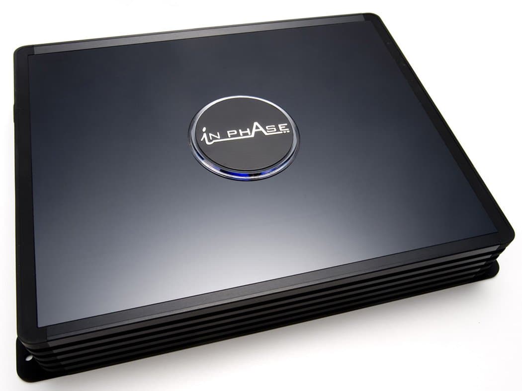 In Phase Car Audio IPA1041 1000W 4 Channel Power Amplifier, Max Music Power, Tri Mode Operation