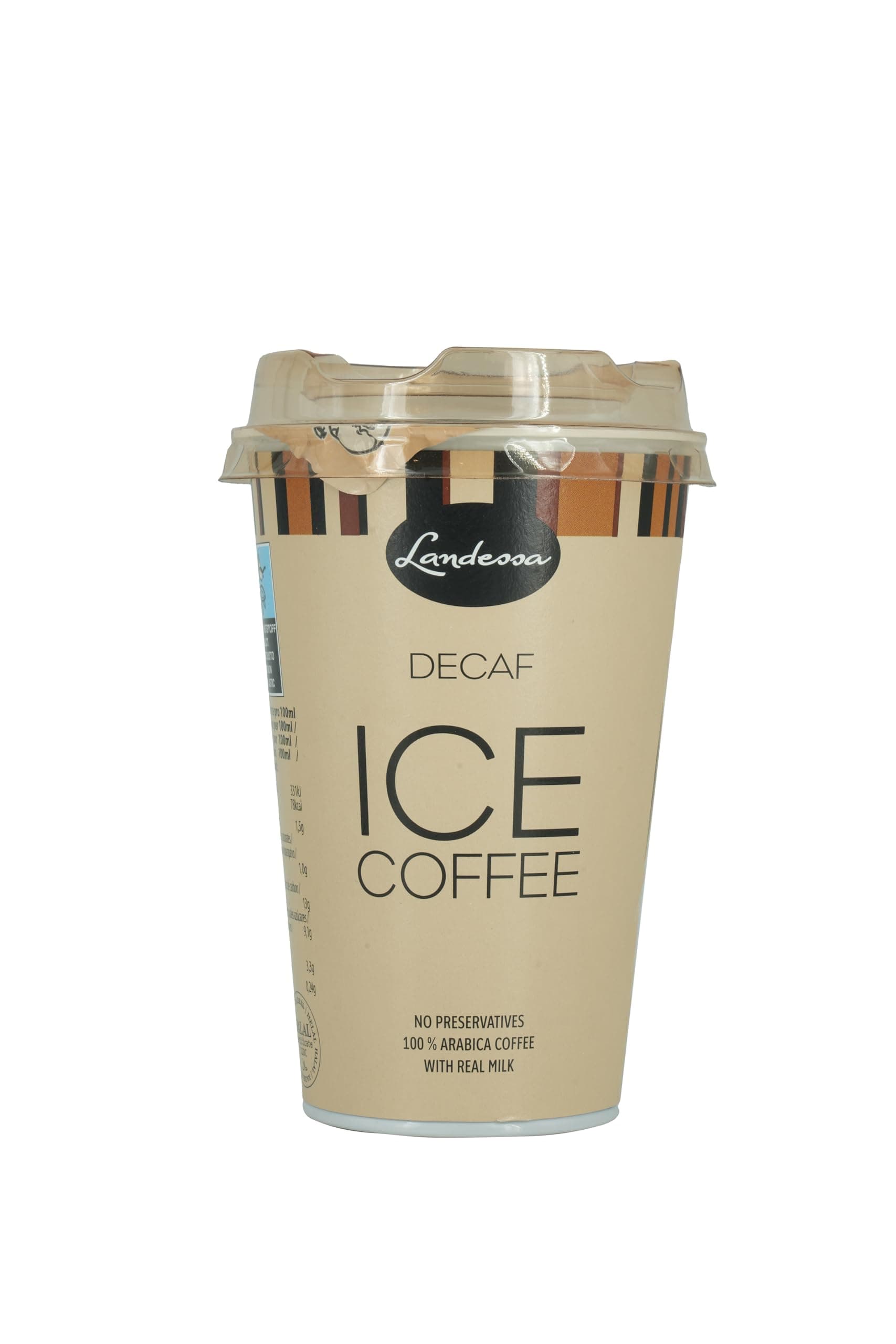 Landessa Instant Decaf Ice Coffee – Smooth & Refreshing – 230ml