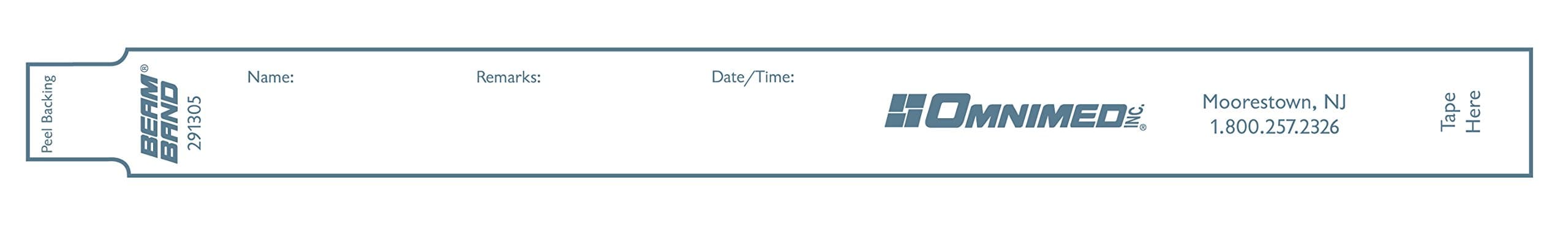 Omnimed291301 Patient Identification Bands, Box of 250