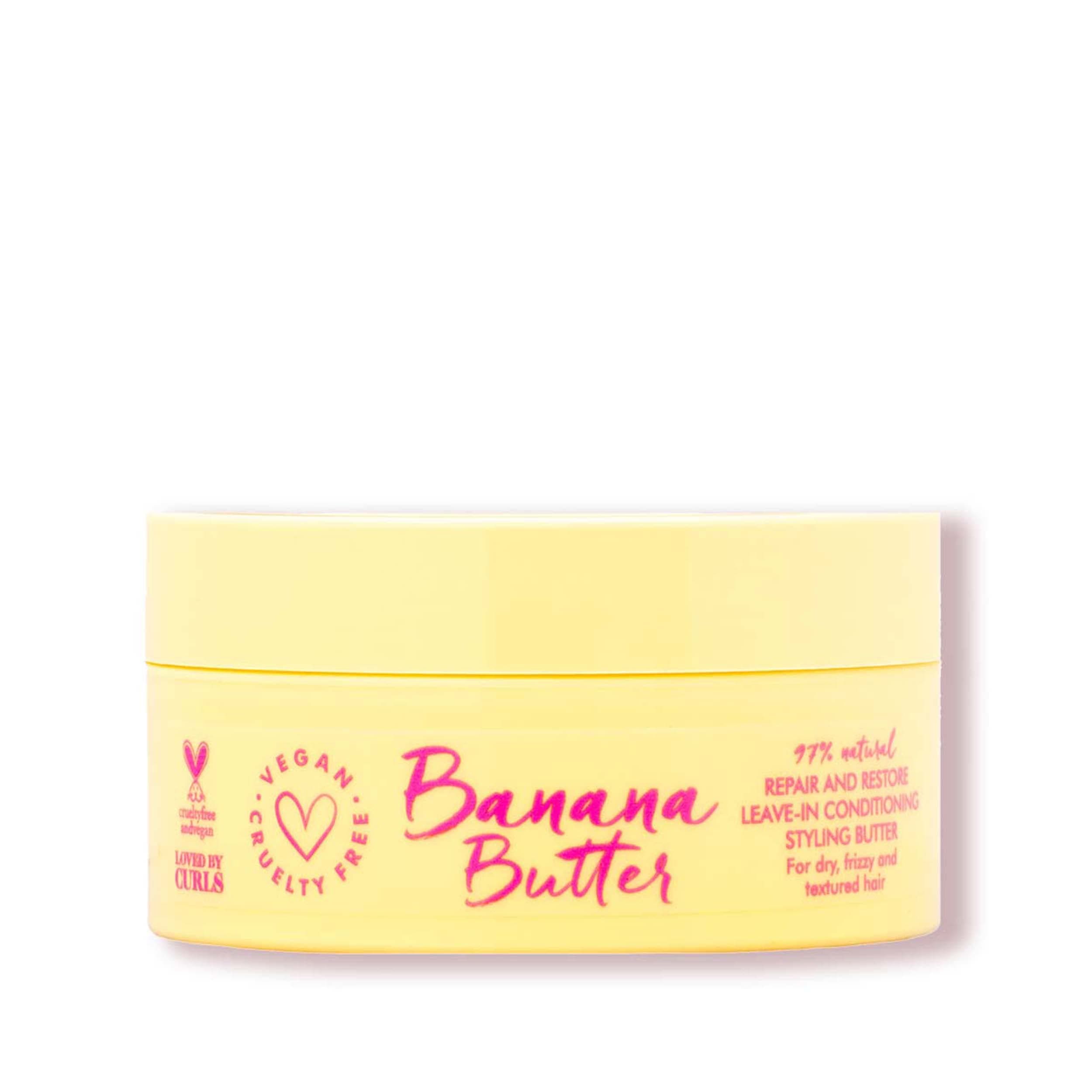Banana Butter Vegan Repair and Restore Leave-In Conditione for Naturally/Super Curly Hair