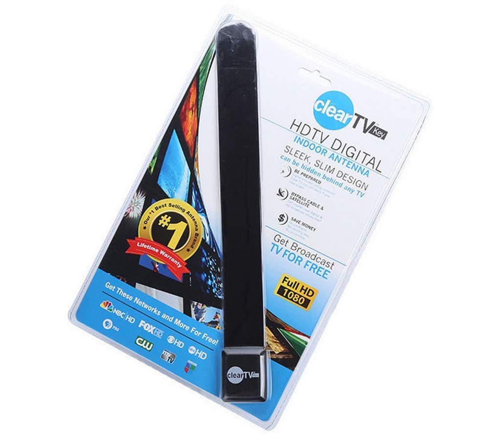 JKLcom JKLcom Clear TV Key Clear TV Digital Indoor Antenna HD TV FREE TV Digital Receive satellite TV Indoor Antenna Ditch Cable As Seen on TV