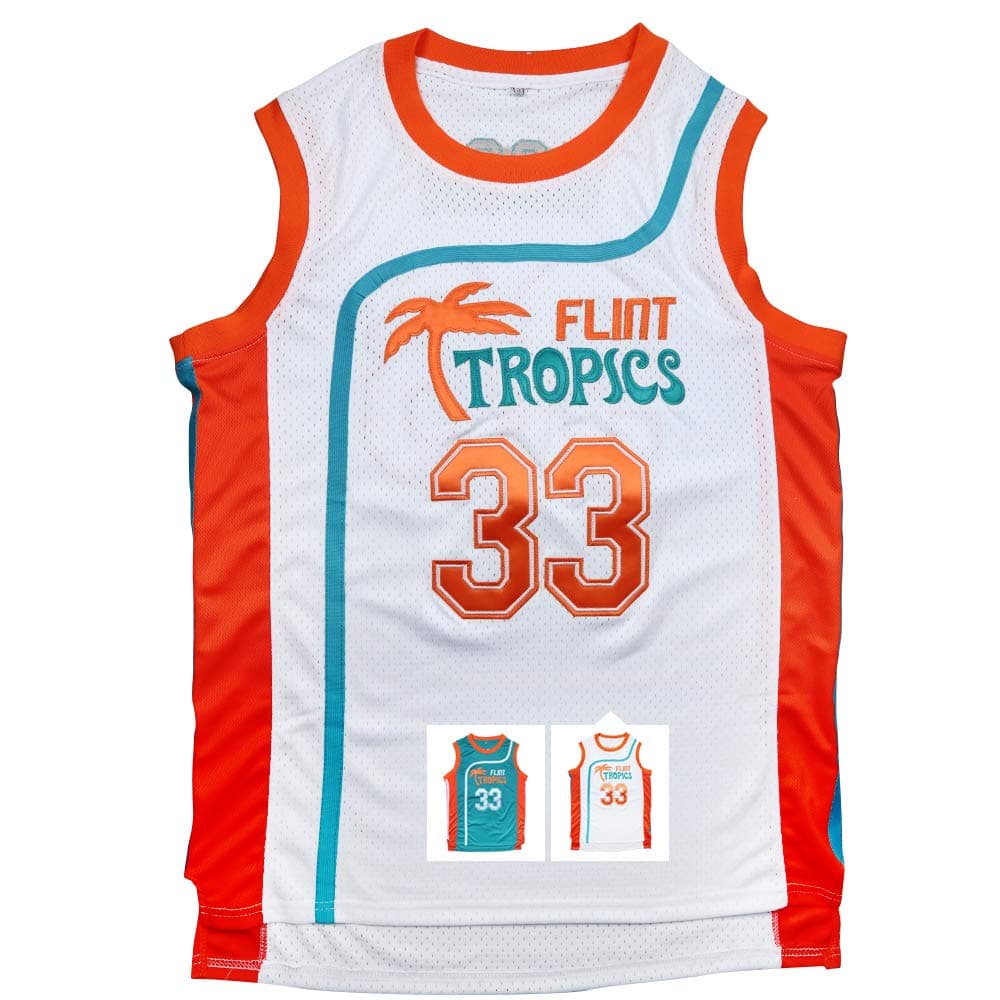 AolapoFlint Tropics Jersey Moon 33 Basketball Jerseys for Men S-XXXL