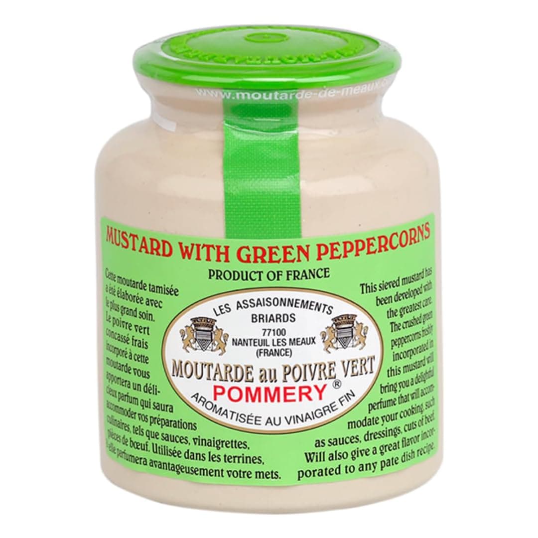 Green Peppercorn Mustard (Moutarde au Poivre Vert)