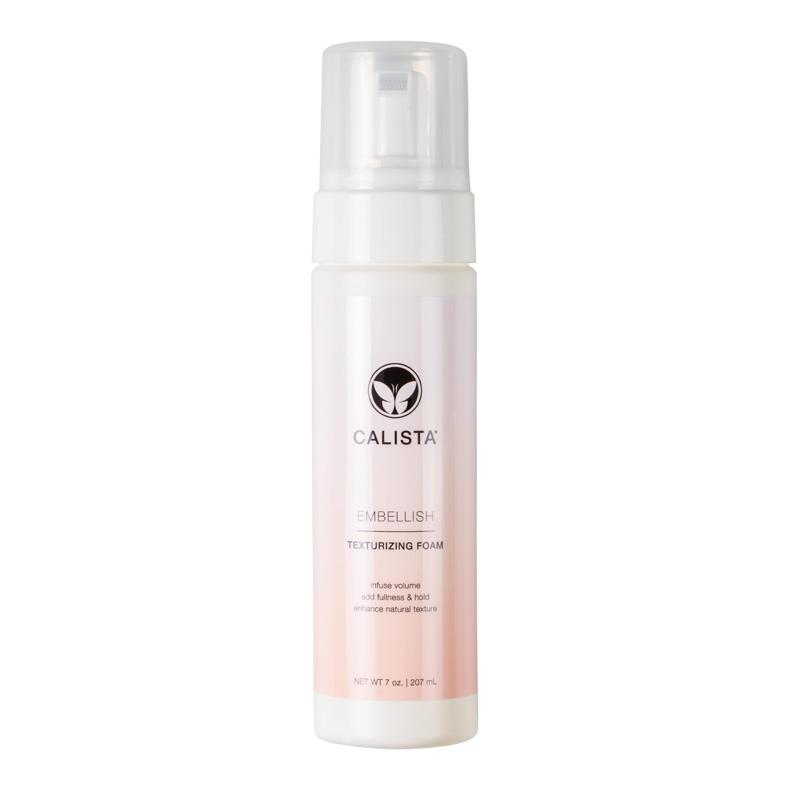 Embellish Texturizing Foam | Volumizing Styling Mousse | Firm, Touchable Hold | Enhance Natural Texture | All Hair Types (7 oz)