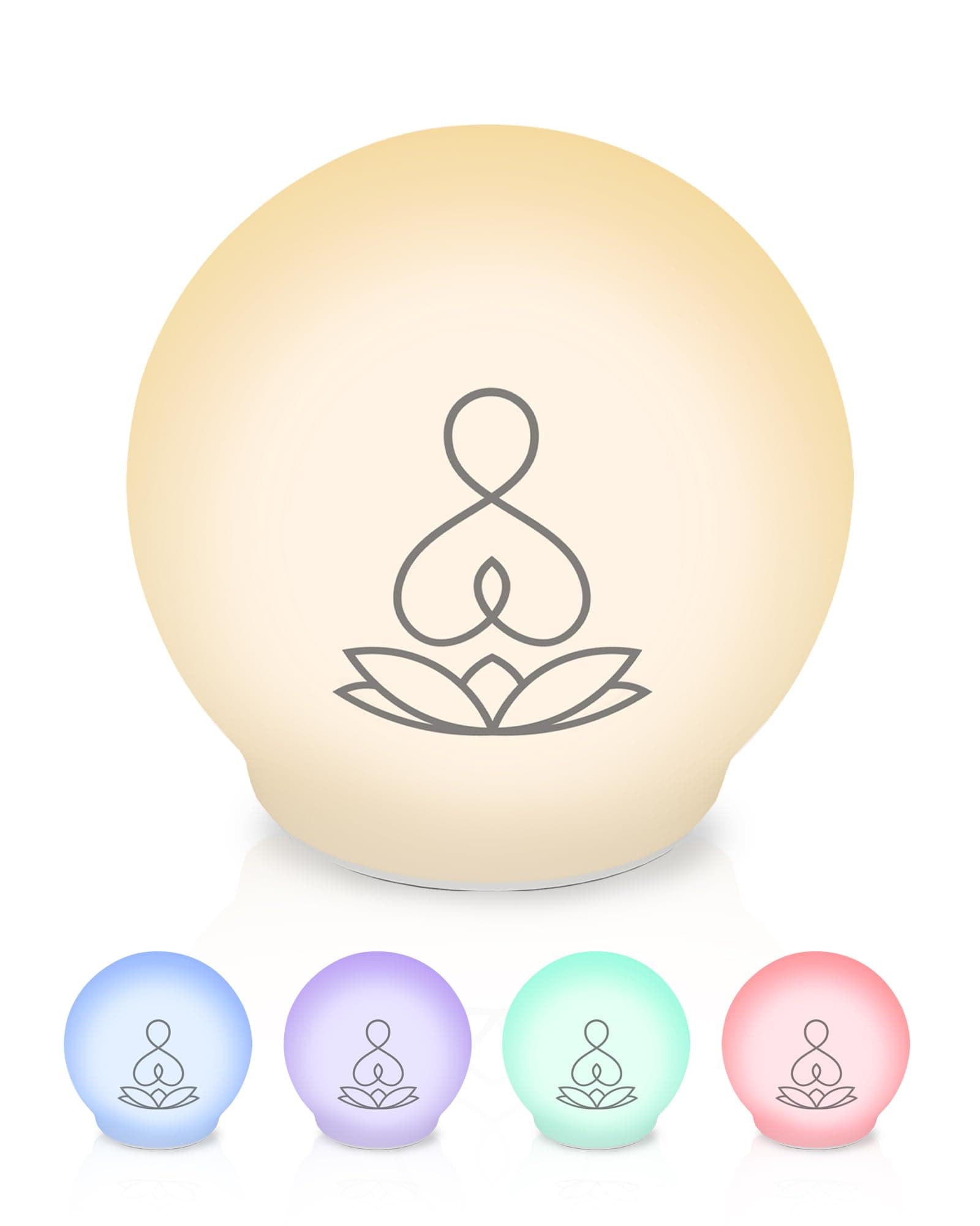 Syrinx Guided Meditation Light – Meditation Aid with Rhythmic Glow for Focus,Anxiety Relief Items for Calm Down Corner，Stress-Relieving Relaxation & Mindfulness, Quiet Rooms,Home or Office Use