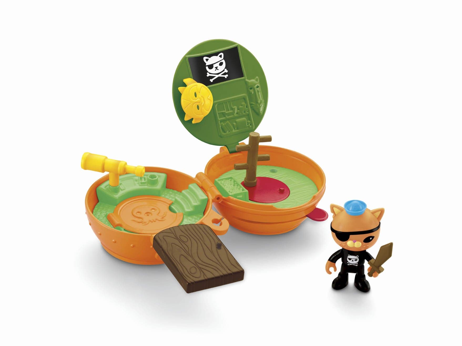 Fisher-Price Octonauts Kwazii's On-The-Go Pod