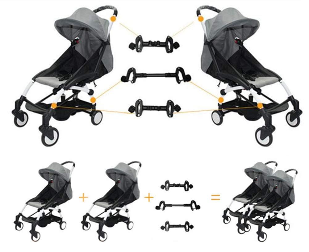 Twin Stroller Connector for Baby Fits Umbrella Strollers Babyzen YOYO Yoya Etc.. Turns Two Single Strollers into a Double Stroller