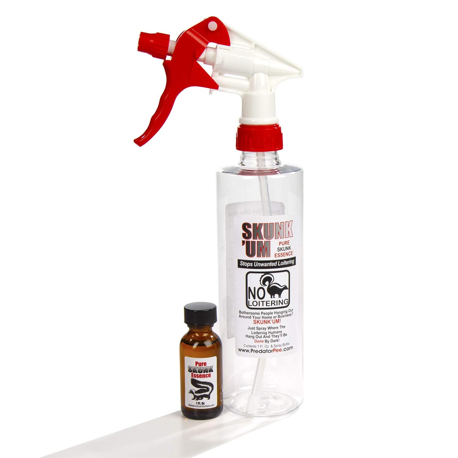 PredatorPee Skunk'Um Skunk Scent Spray - Stop Unwanted Loitering and Unwanted Guests