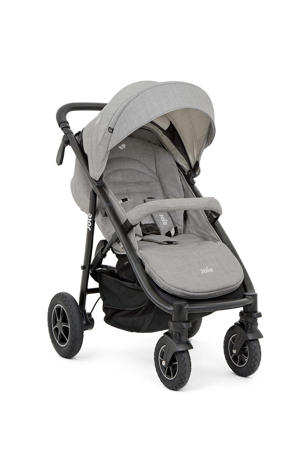 Mytrax Flex™ 3in1 Multi-Mode Stroller/Pushchair with Raincover - Suitable from Birth to 4 Year (0-22kg). 3 Strollers in 1 with a one Hand Flash fold, Grey Flannel Fashion