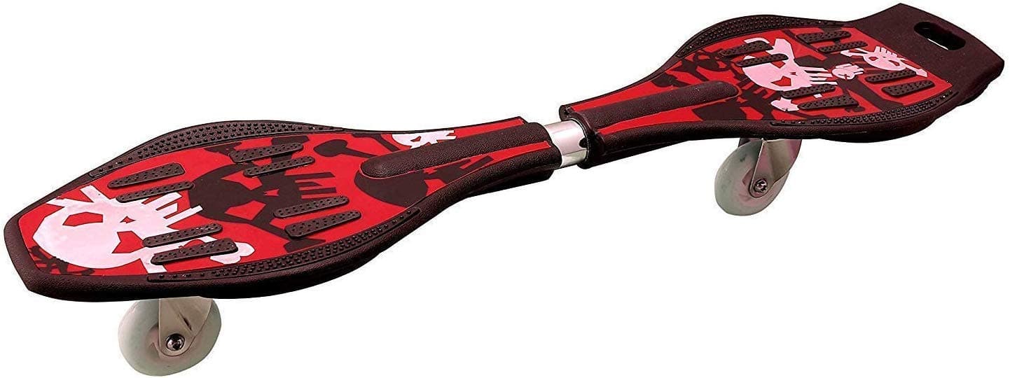 Royals Hub Heavy Quality Wave Board with 360 Degree Rotating Lights On Wheels and Anti Slip Concaved Platform for Adults Boy and Girl Ages 6 up(Upto 95 KG Multi Color)