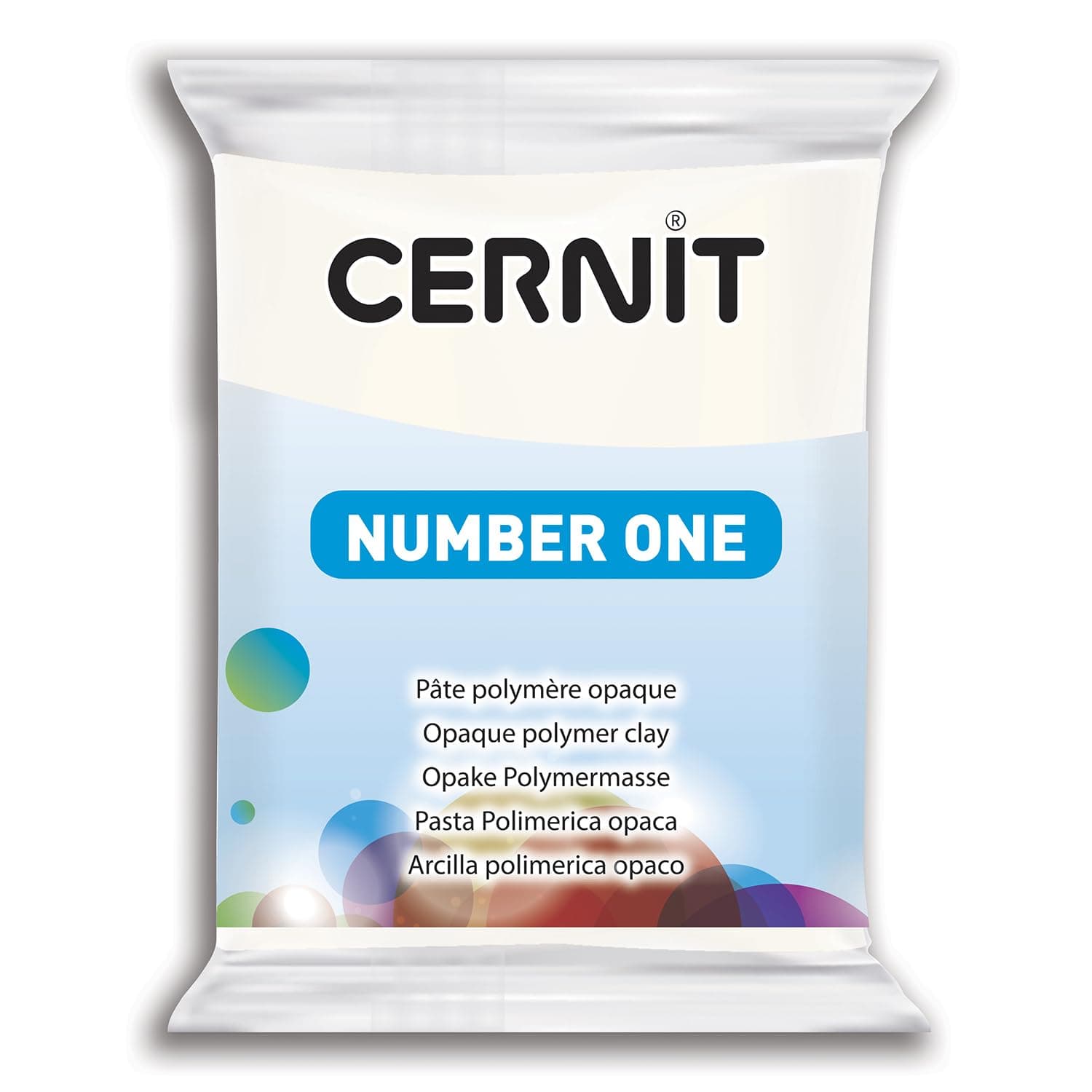CERNIT 1-Piece Clay CERNIT N1 56 G OPAQUE WHITE, OPAQUE WHITE