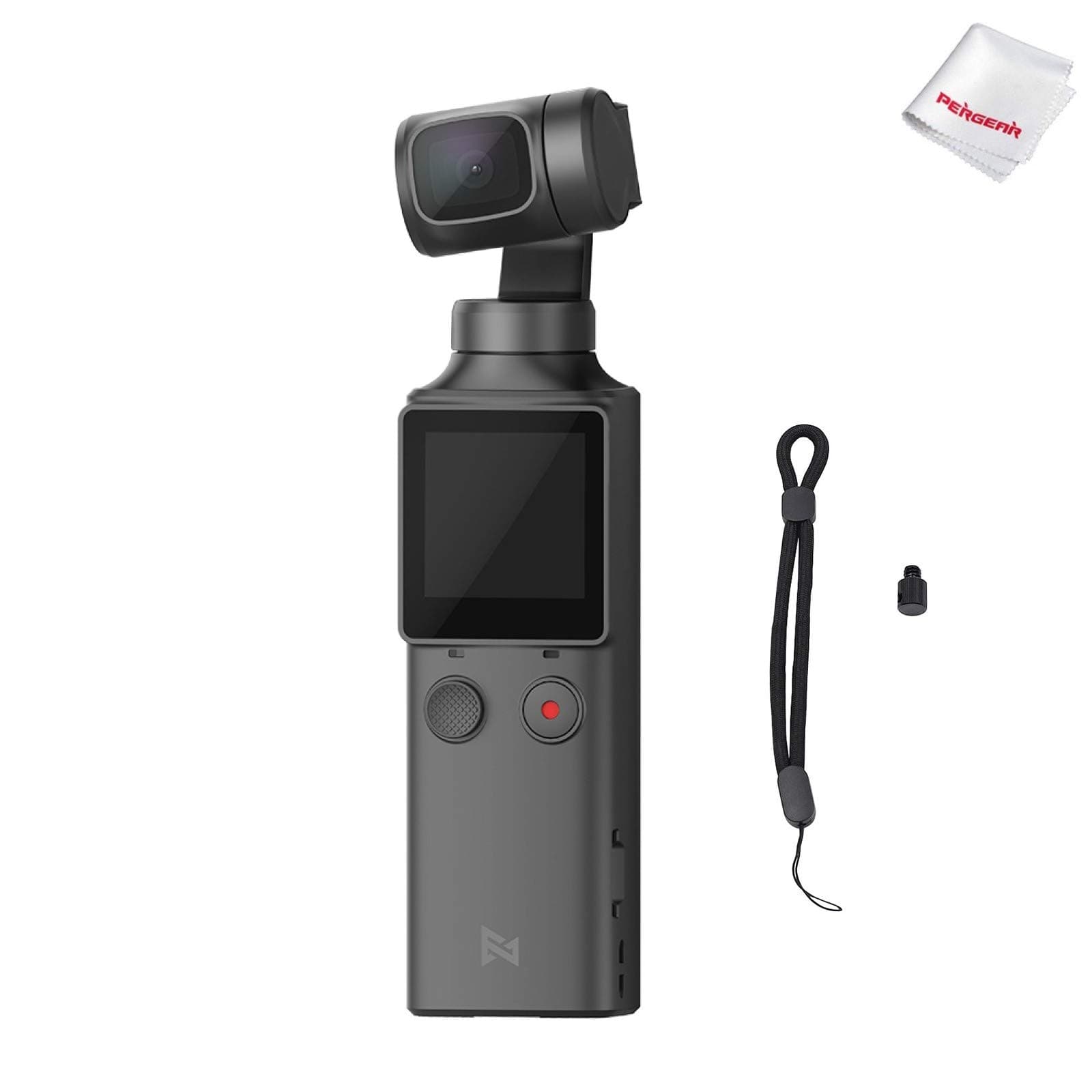FIMI Palm 3 Axis Gimbal Stabilizer with 4K Smart Camera, 128° Ultra Wide Angle Lens, 120g, Wi-Fi & Bluetooth Connection, Built-in Microphone and External MIC Supported