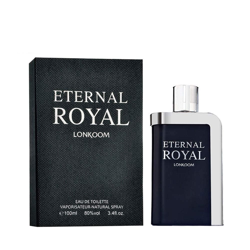 LONKOOM Men's Perfume ETERNAL ROYAL Oriental-Aromatic Scent Fragrance Eau De Toilette Perfect for Gift 100ml