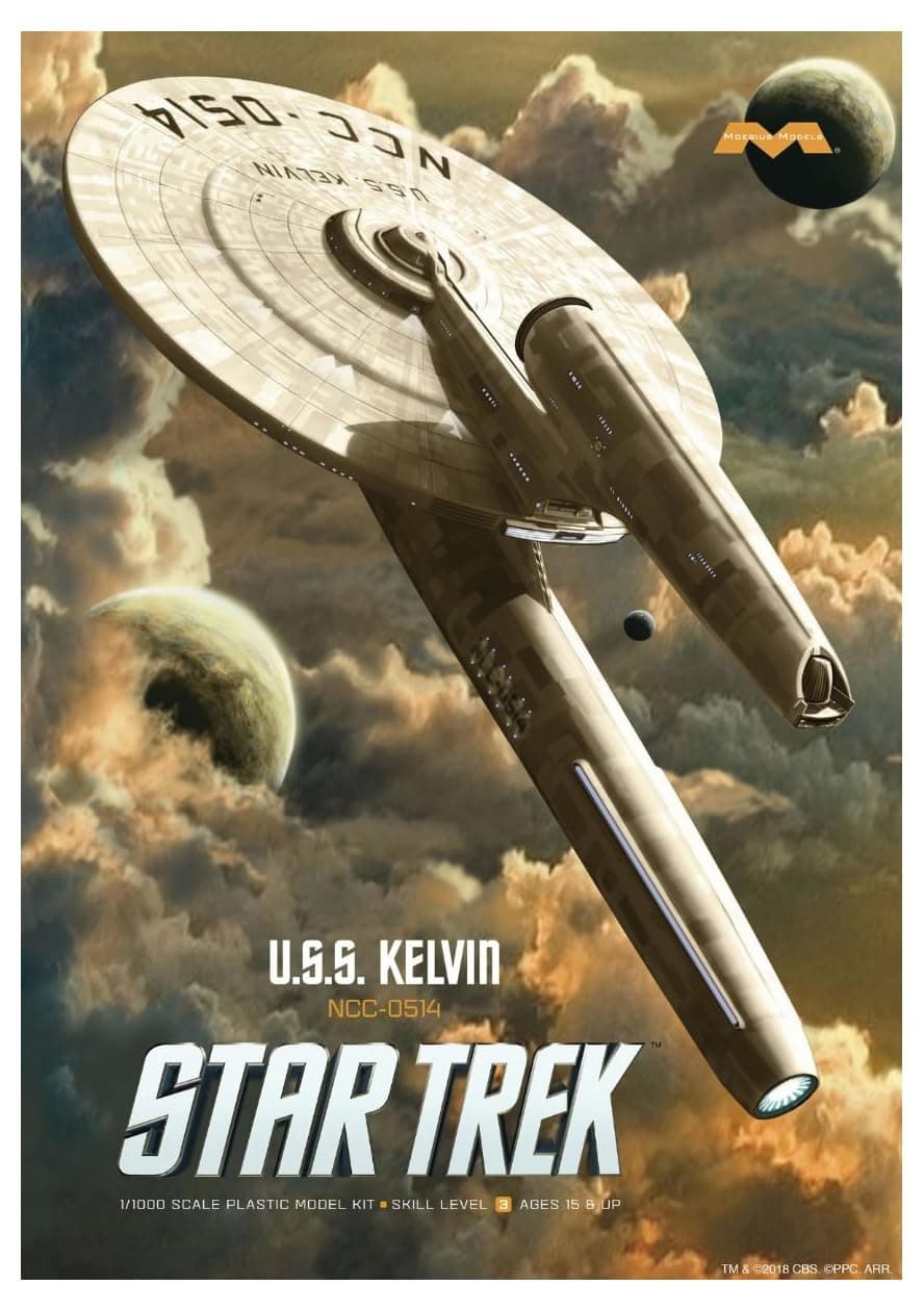 Moebius MMK976 Models 1:1000 U.S.S Kelvin NCC-0514