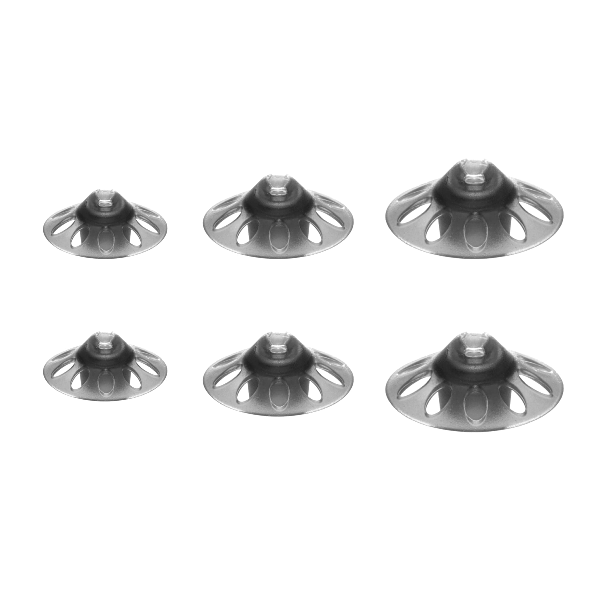 Mixed Phonak Open 4.0 Dome Small-Medium-Large Domes, Genuine OEM Switzerland Replacement by Sonova, Hearing Aid Domes for Phonak Audeo Marvel Paradise Lumity Accessories -1 Pack/6 Domes Total