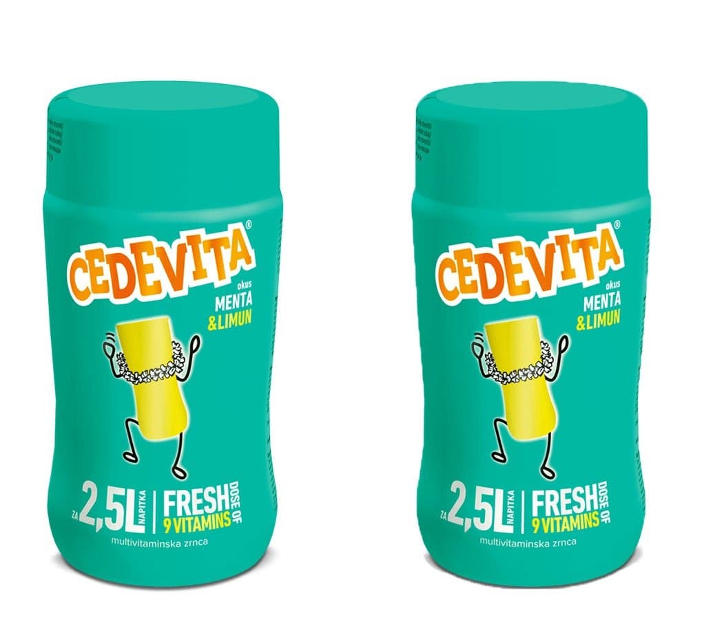 Cedevita (Cedevita Mint & Lemon drink mix Makes 2.5L, 2)