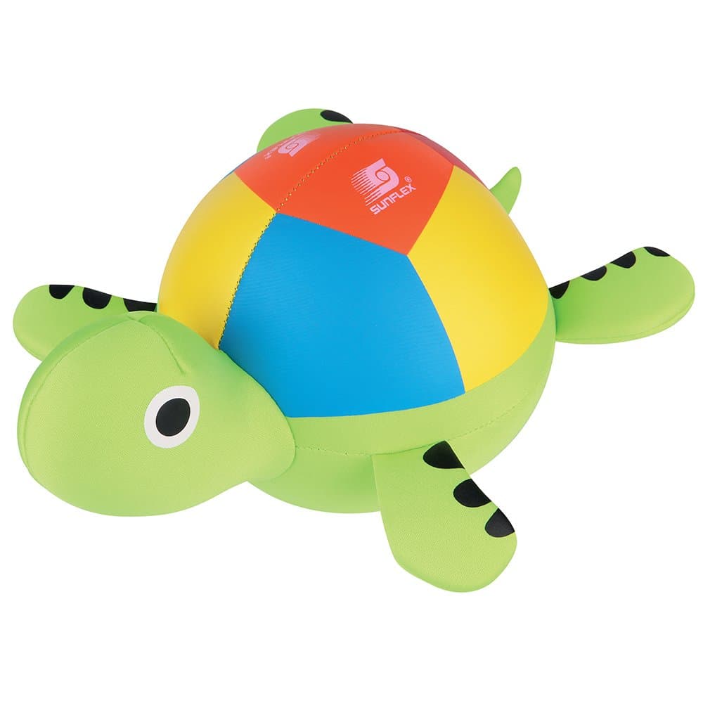 Sunflex Jumping Animals - Floating Inflatable Neoprene Water Toy - UV and Water Resistant Pool Toy -Safe for Kids - Outdoor and Indoor Use - 12 inches in length - Choice of Turtle, Frog, or Shark