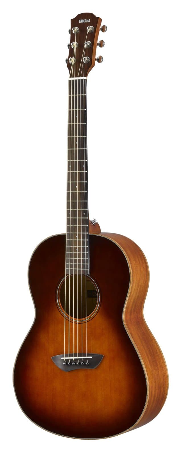 YamahaCSF3M Western Guitar, Compact, Practical and Elegant Acoustic Guitar with a Rich Sound, Whether You’re on the Move or in the Studio, Includes Padded Hard Bag, in Tobacco Brown Colour, ¾ size