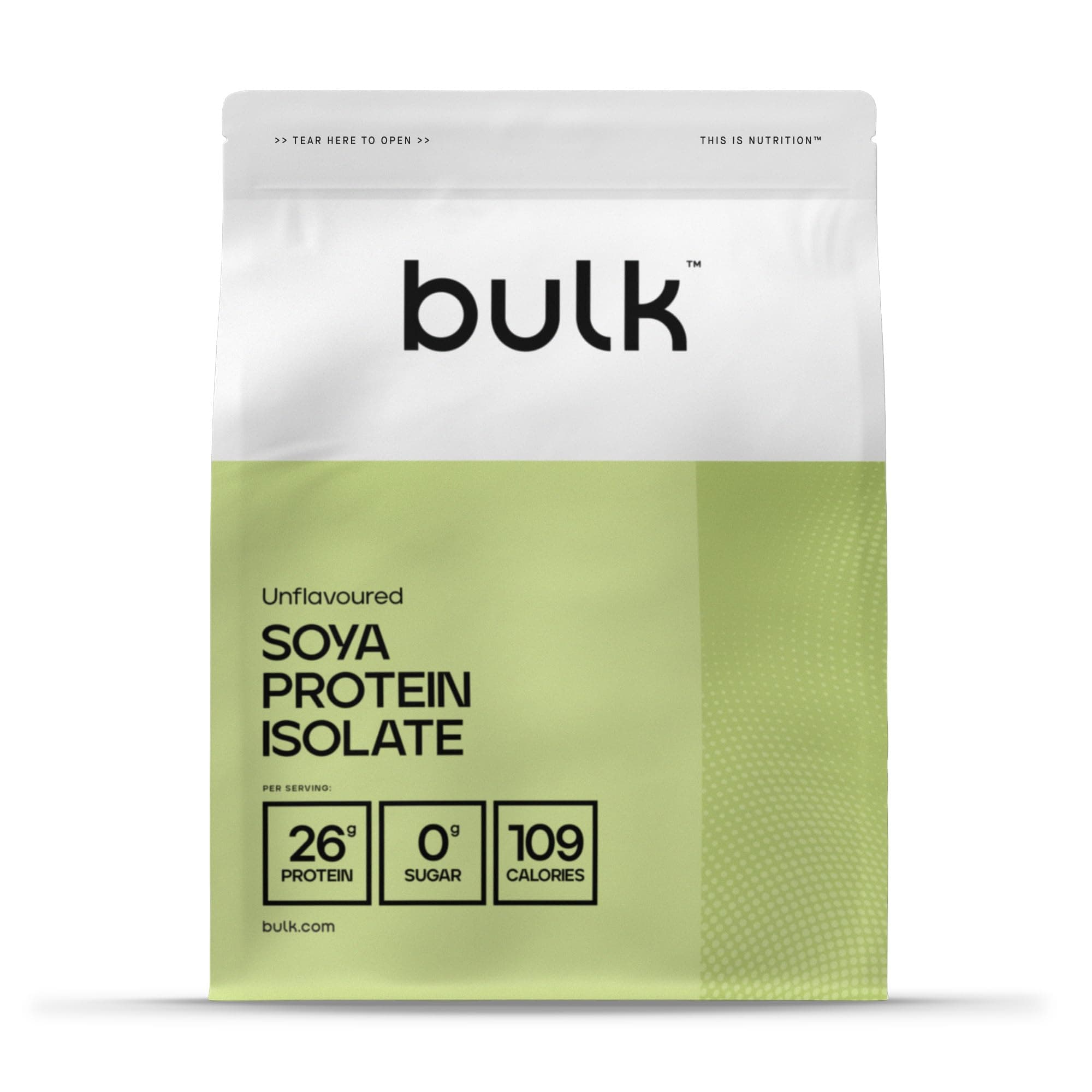 Bulk Soya Protein Isolate Powder, Vegan Protein Shake, Unflavoured, 1 kg