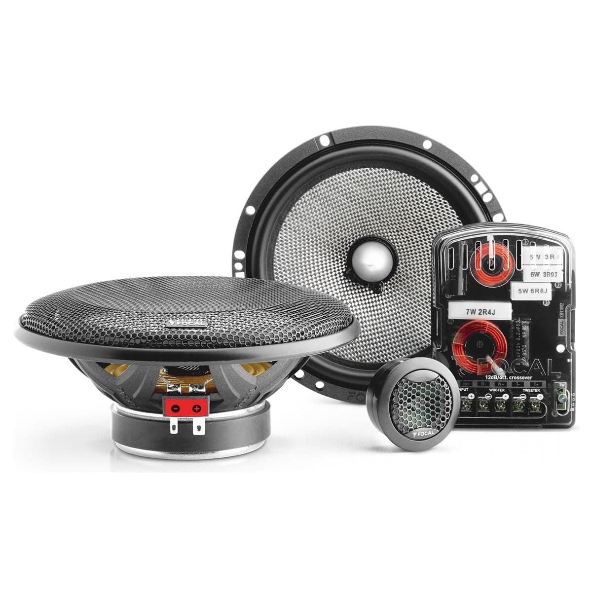 Access Series 165 AS Component Car Speakers 2-Way 16.5cm 6.5", 120W
