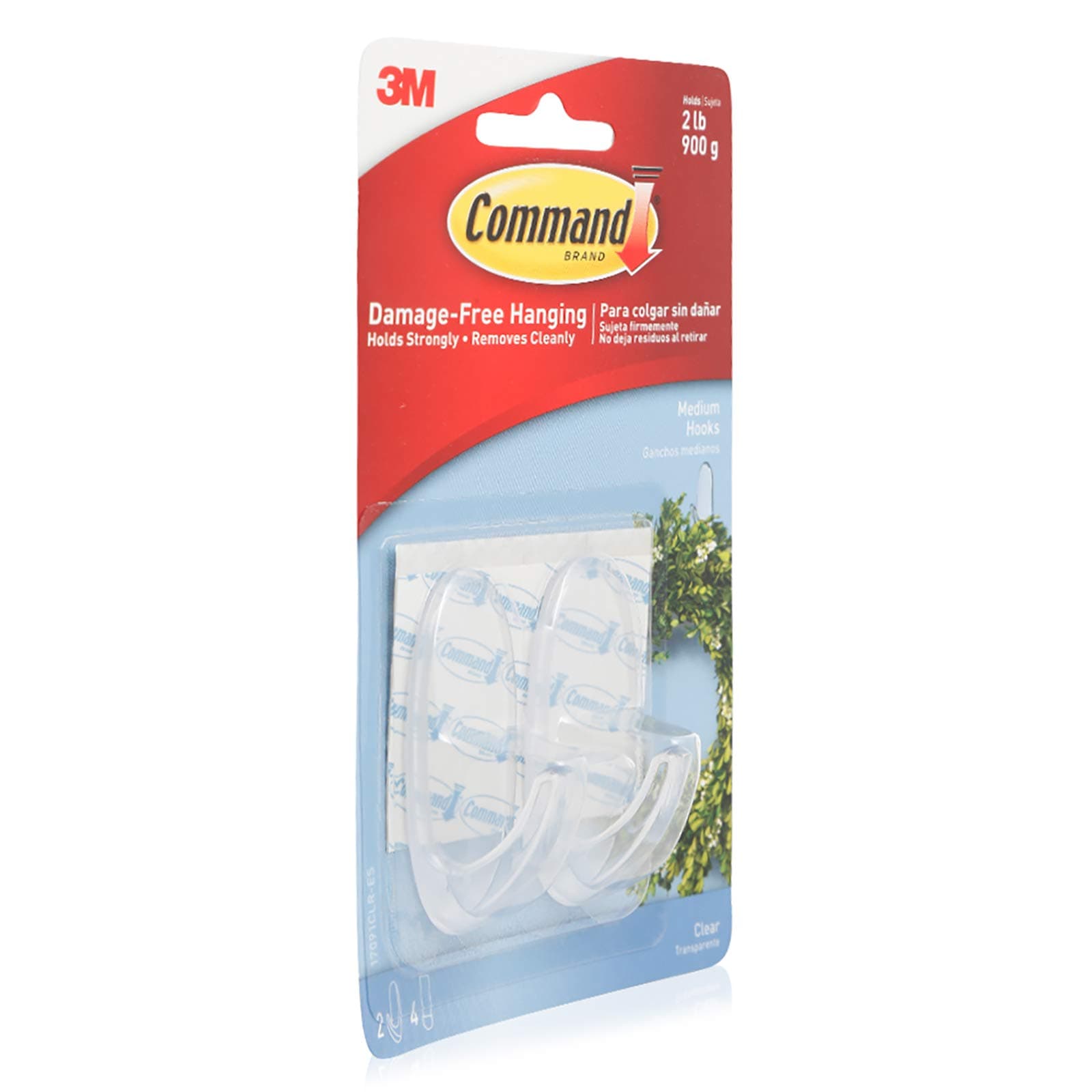 3M Command Medium Damage-Free Hooks - 50 gm