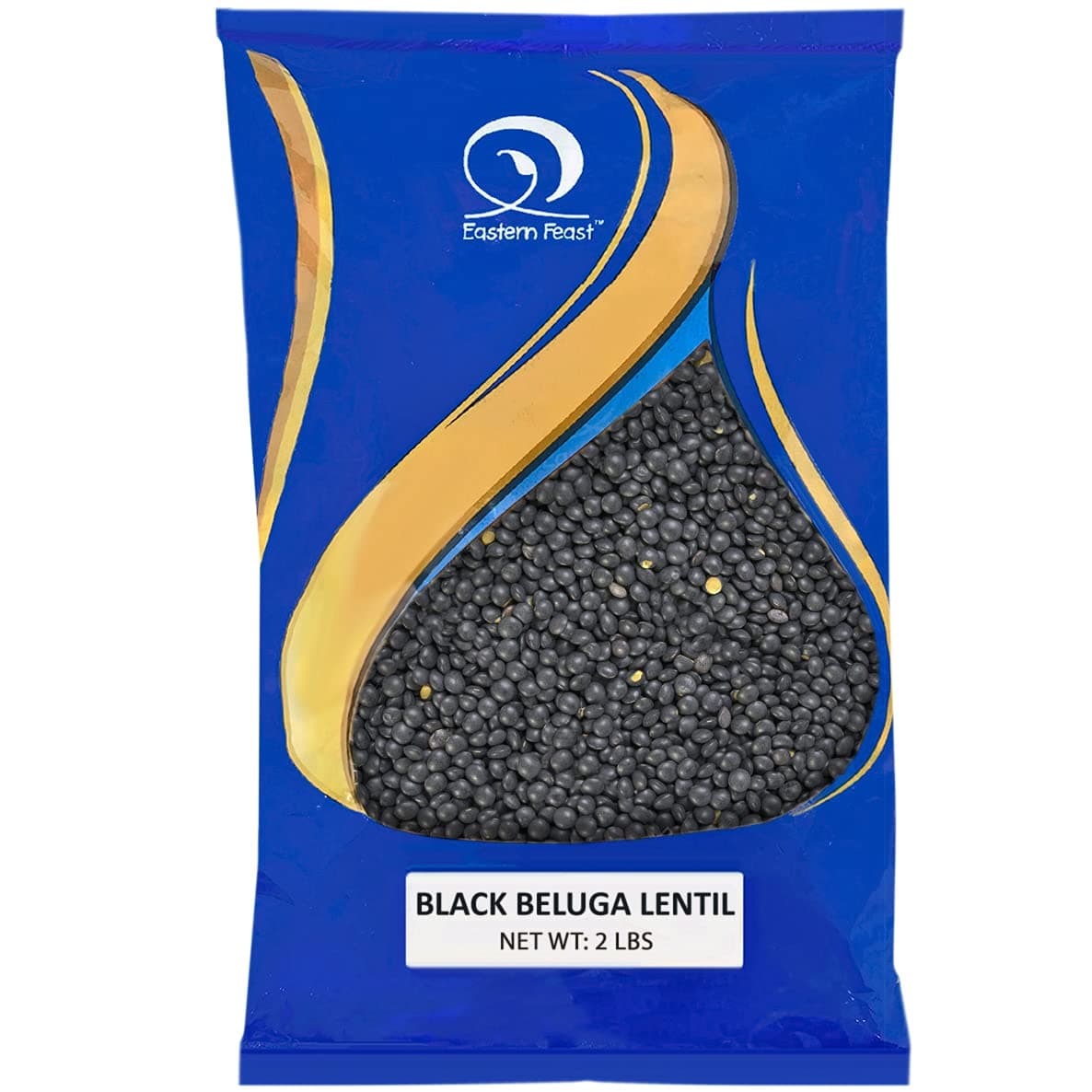 Black Beluga Lentils, 2 Lbs (907g)