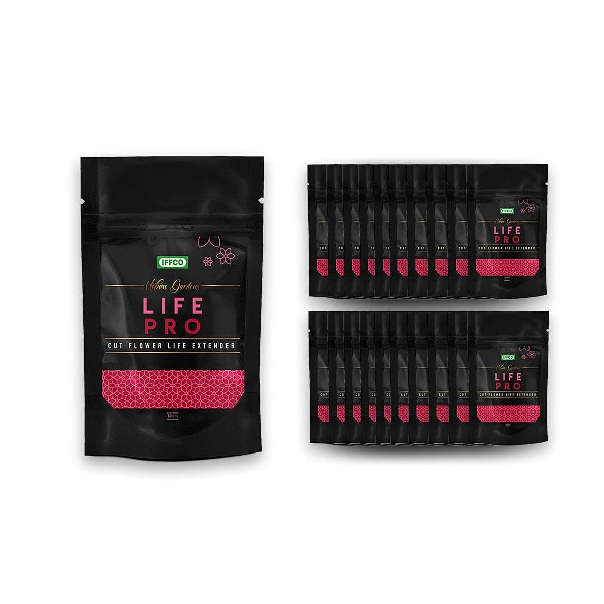 Life Pro 200gm (10gm X Pack of 20) – Cut Flower Life Extender