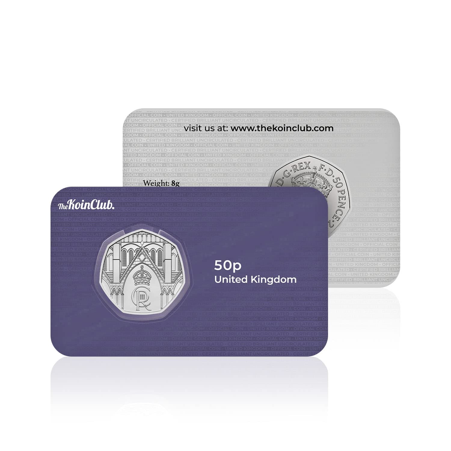 Royal Mint The Coronation of His Majesty King Charles III 50p Coin BU UK 2023