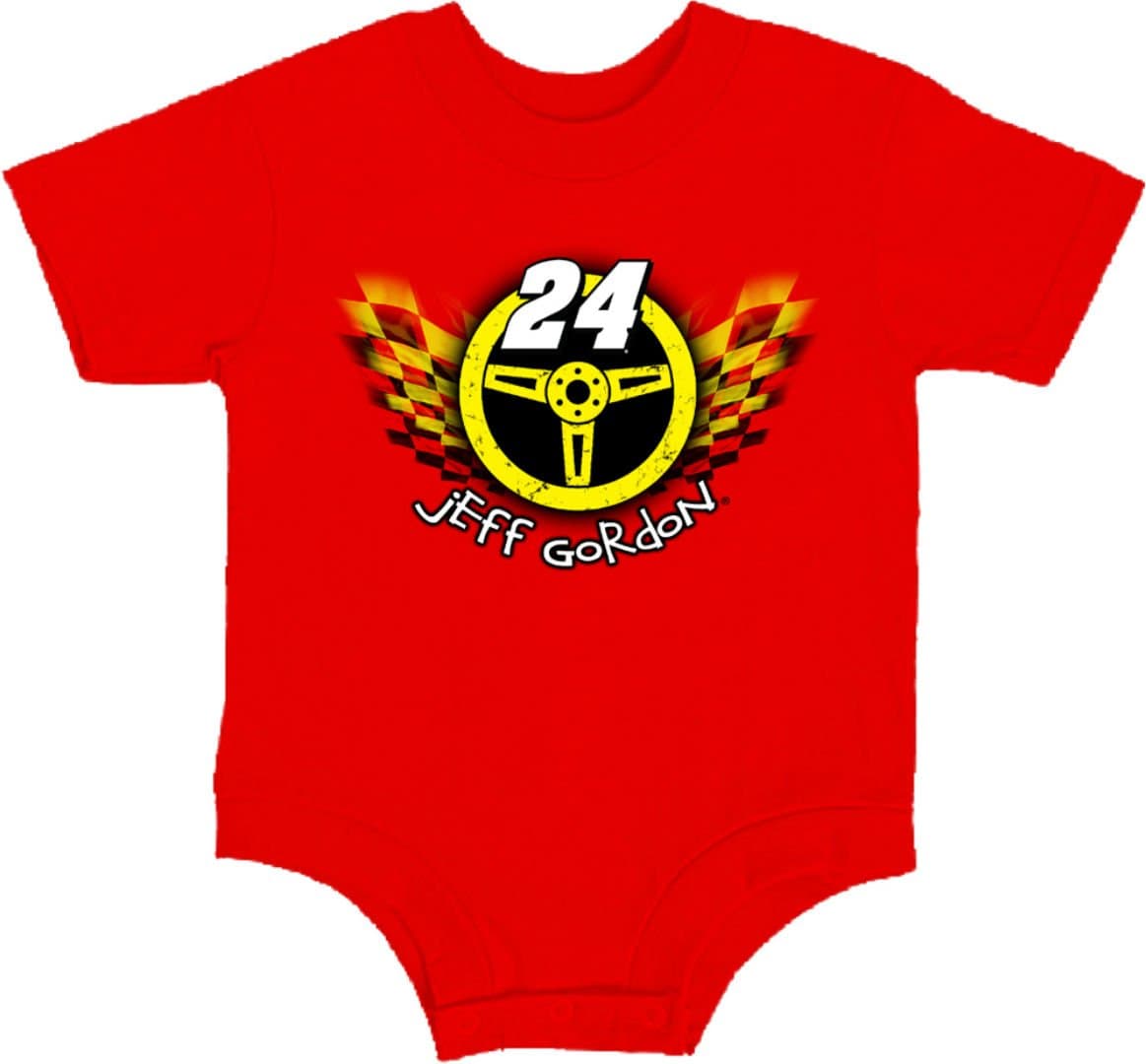 NASCAR Jeff Gordon #24 Infant Romper Onesie Toddler Body Suit