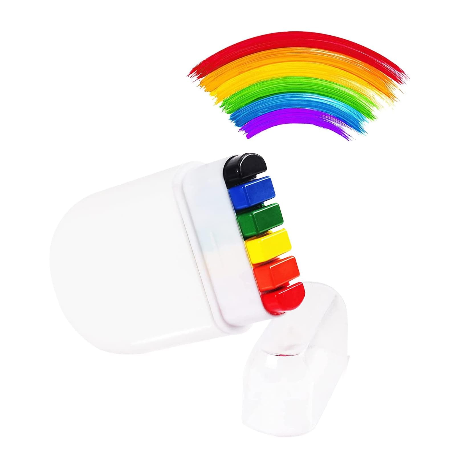 Pride Face Paint, Rainbow Face Paint Stick, Crayons Colors Face & Body Fancy Dress Face Paints, LGBTQ Lesbian Gay Pride Accessories for Pride Party Festivals Makeup Supplies 1Pack