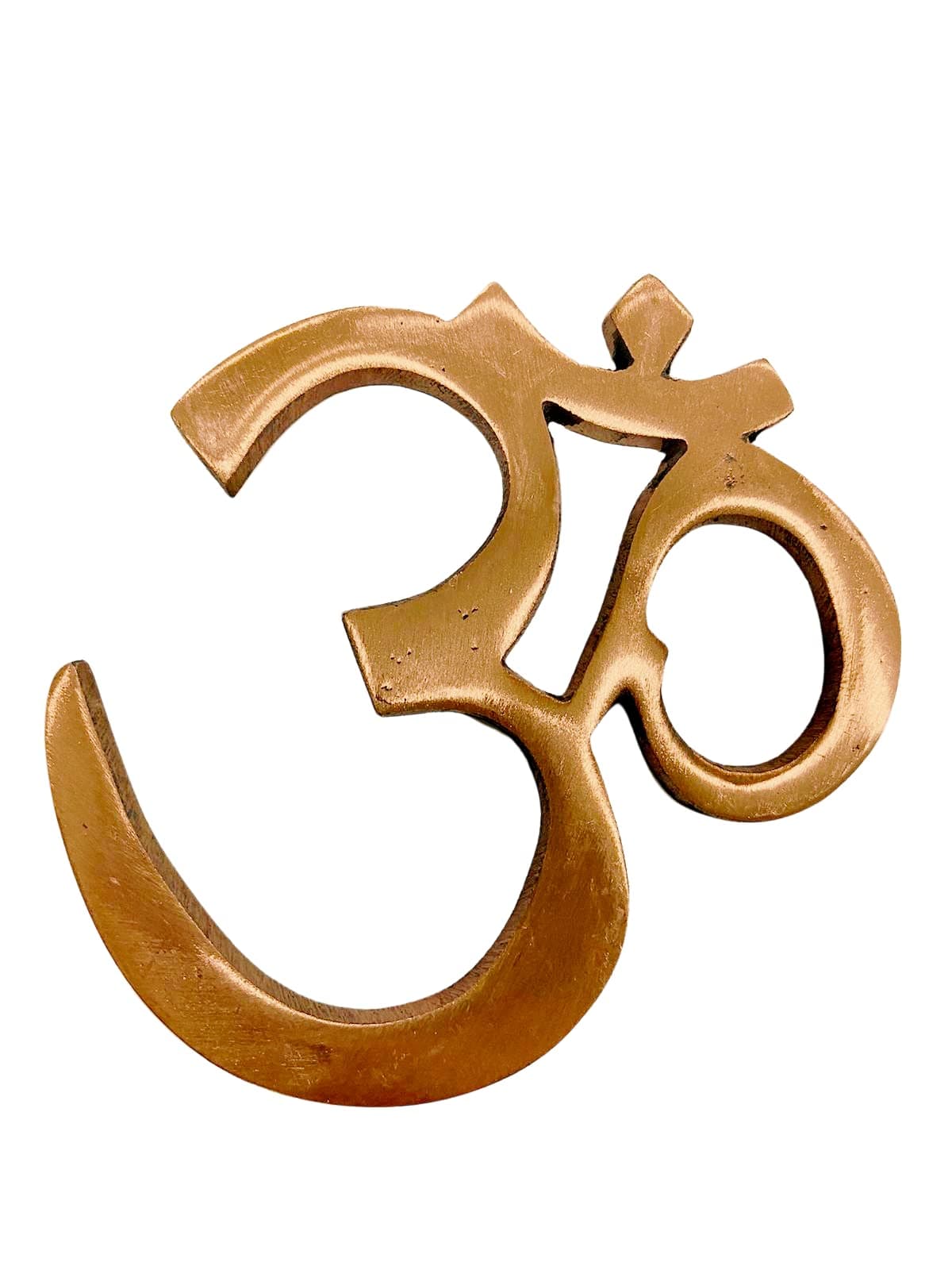 TSL™ Copper Om || Religious Sculpture | Best for Home and Office Decoration (वास्तु उपाय) || Size - 3 Inches