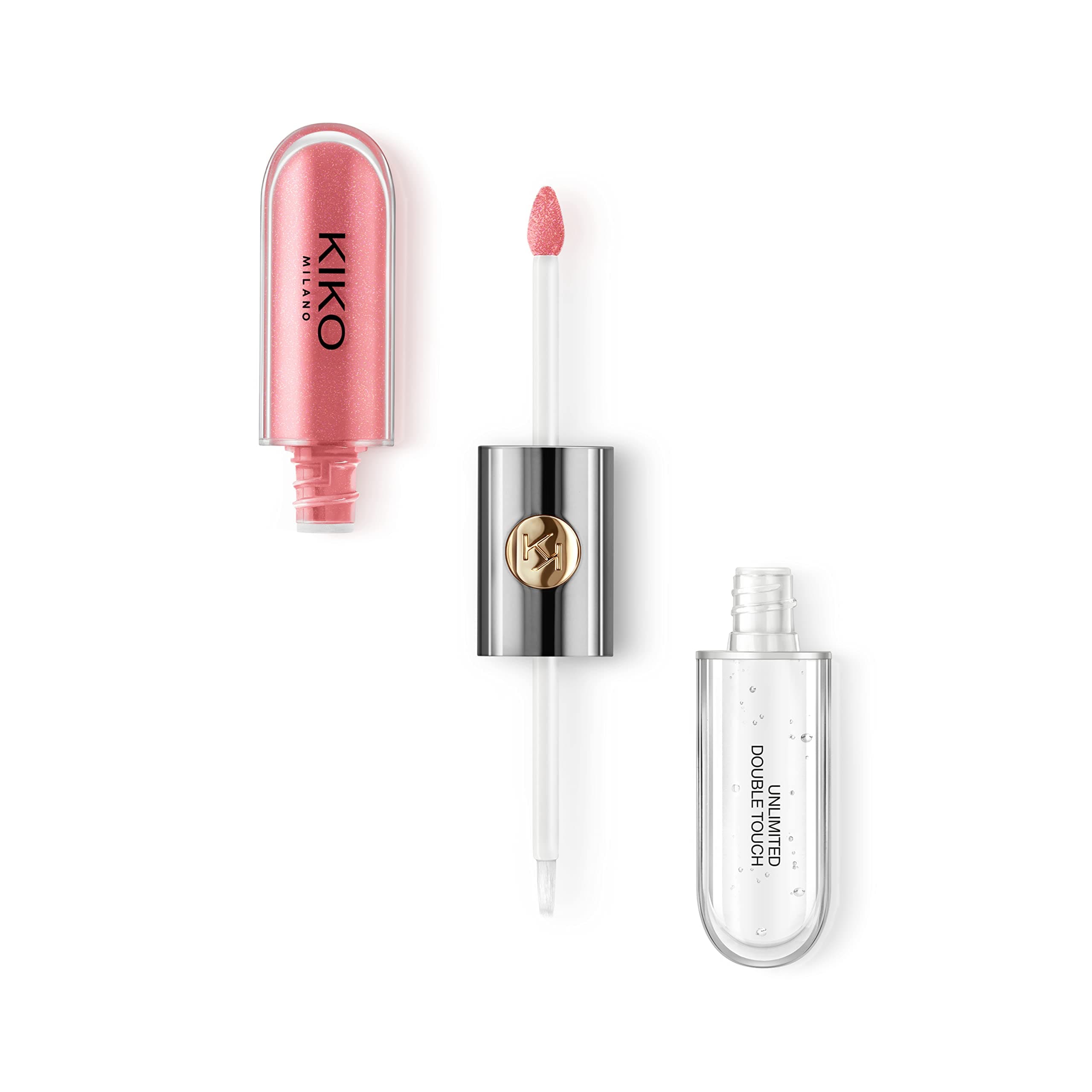 Kiko Milano - Unlimited Double Touch 112 Liquid Lipstick With A Bright Finish In A Two-step Application. lasts Up To 16 hours. No-transfer base Colour.