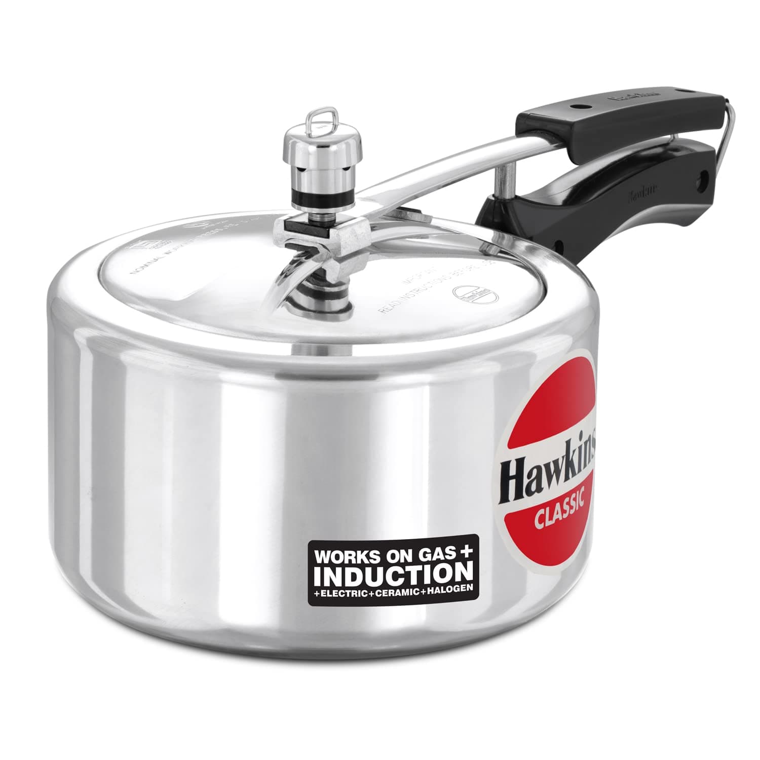 Classic Wide Pressure Cooker 3 Ltr Ind.