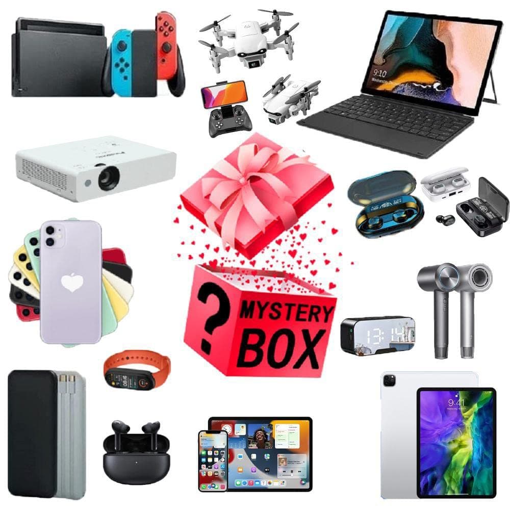 2022 Storage Box -Electronics Gift Liquidation Boxes Returns Pallets for Sale Unclaimed Packages，Super Costeffective, Random Style, Excellent Value for Money