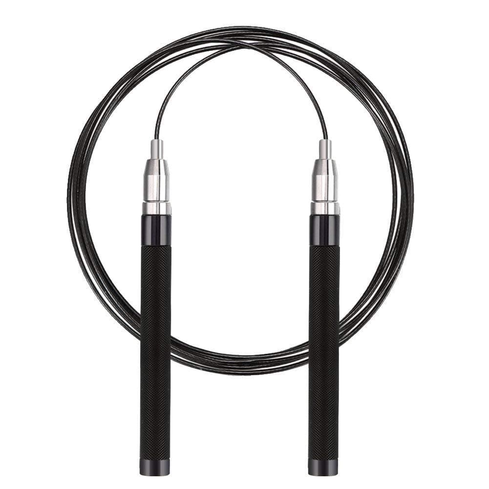 9Ft Skipping Rope, Blufied Speed Jump Rope with 1 Extra Replacement Cable, Adjustable Self-Locking Aluminum Jumping Rope, 360 Degree Skipping Ropes for Fitness Crossfit Boxing