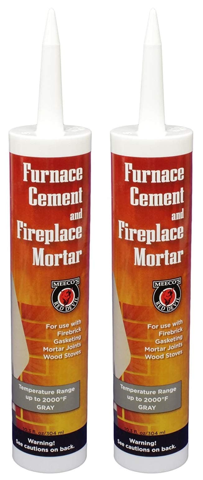 121 Furnace Cement and Fireplace Mortar (Two Pack)